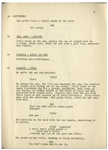 Moe Howard's 30pp. Script Dated October 1939 for The 1940 Three Stooges Film ''Rockin' thru the Rockies'' With Working Title ''Nell's Belles'' -- Moe's Annotations Including Signature -- Very Good
